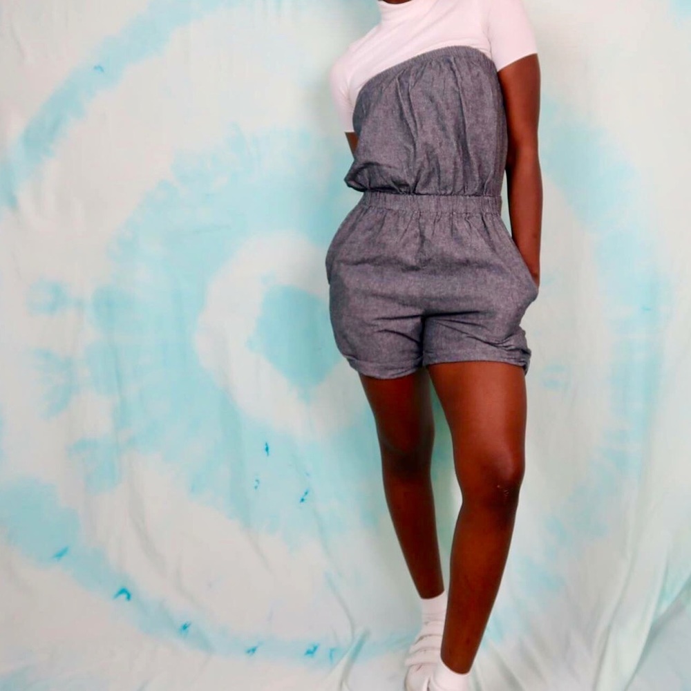 AA Chambray Romper